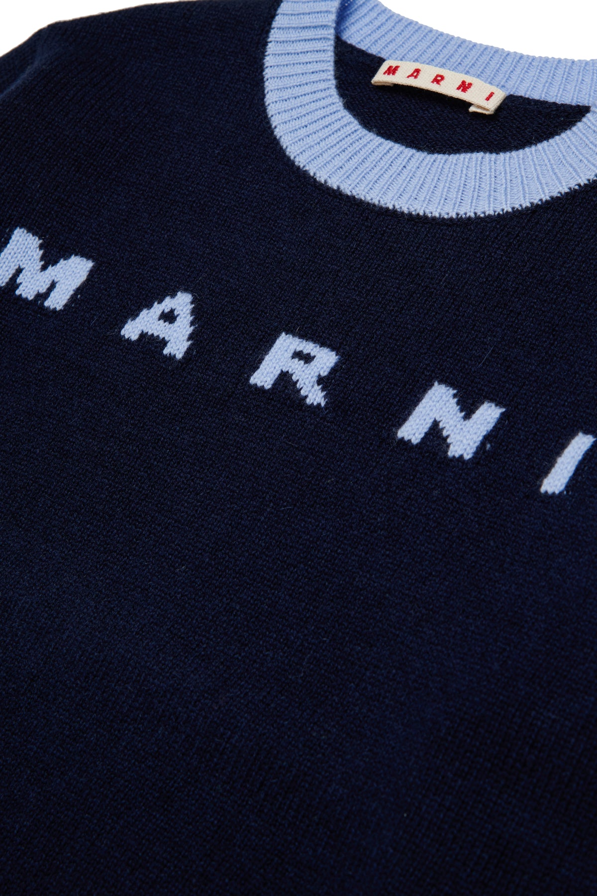 Maglione in Lana Dark Sea Blue M01214M00ML 0M862 MARNI KIDS 
