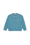 Maglione in Lana Aqua Blue