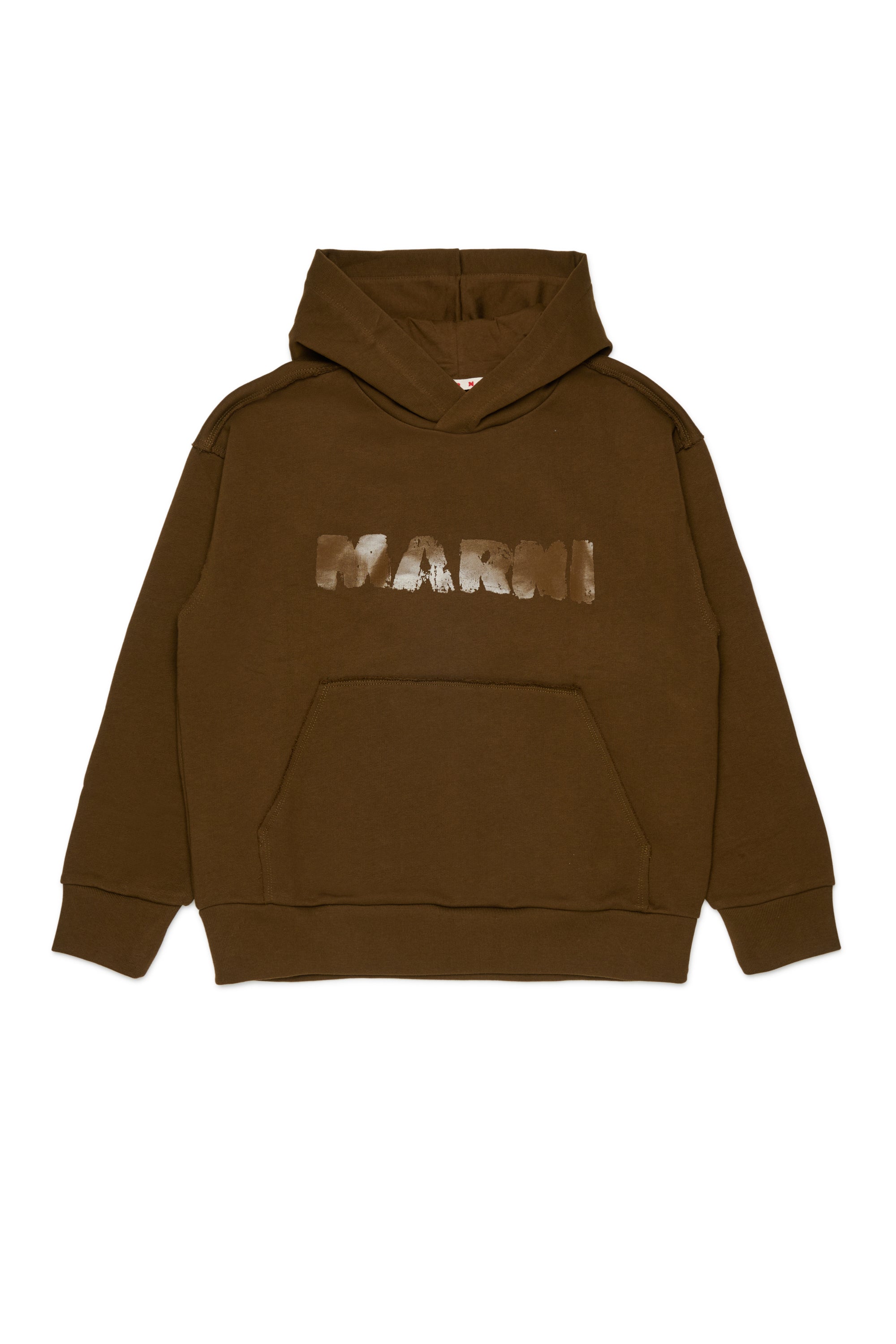 Felpa Wood Brown M01886M00YA 0M721 MARNI KIDS 