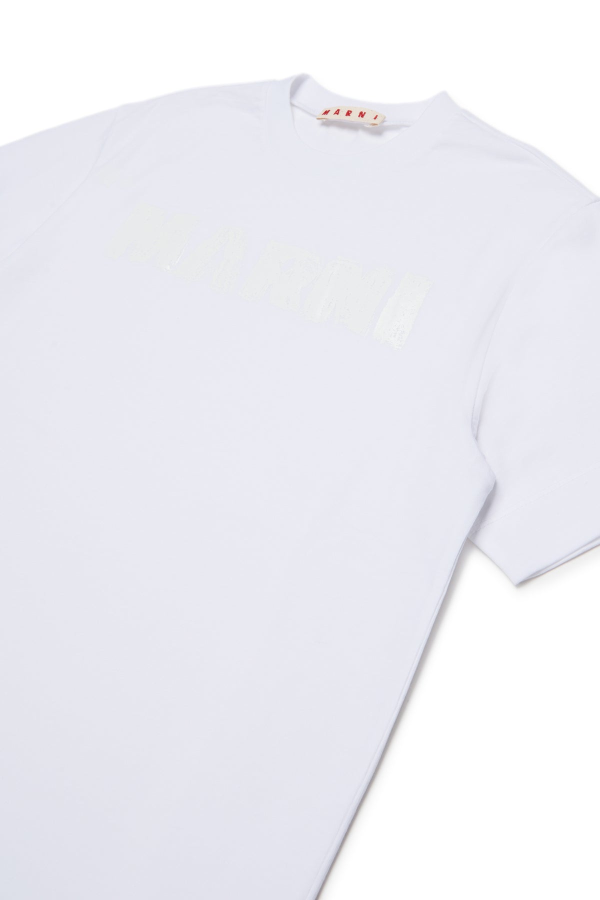 T-shirt Bianco M01901M00Z1 0M100 MARNI KIDS 