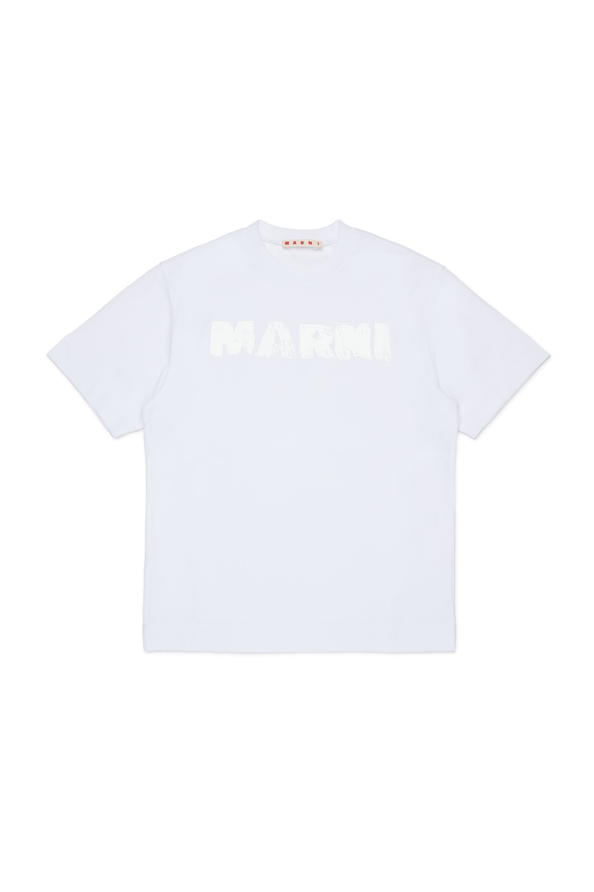 T-shirt Bianco M01901M00Z1 0M100 MARNI KIDS 