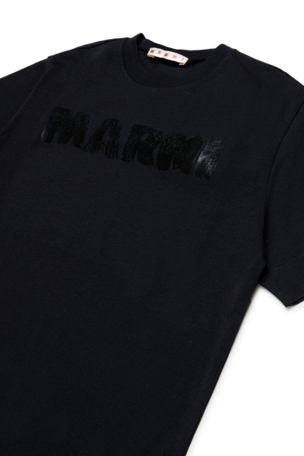 T-shirt Nero M01901M00Z1 0M900 MARNI KIDS 
