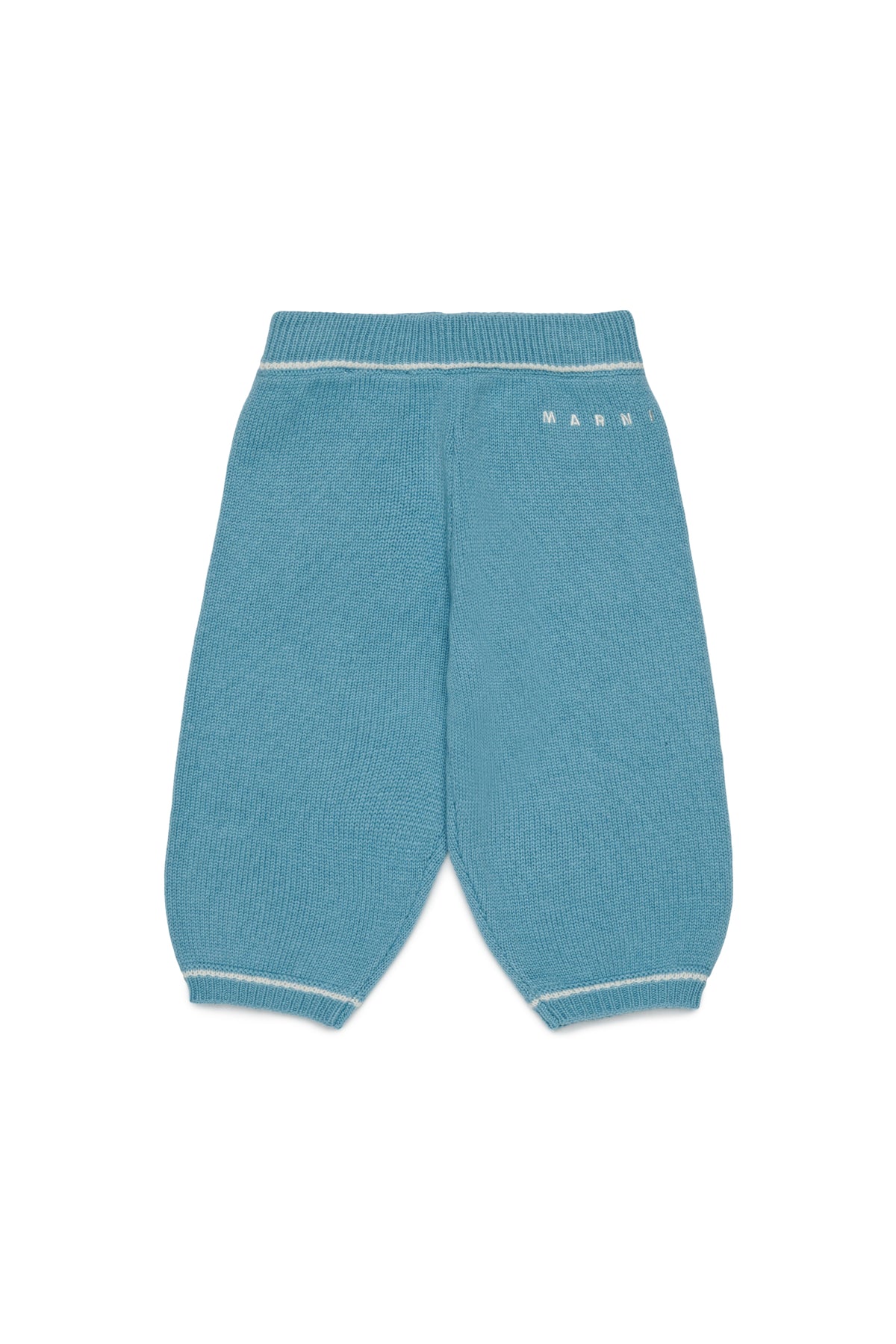 Pantalone in Lana Aqua Blue M01926M004C 0M866 MARNI KIDS 