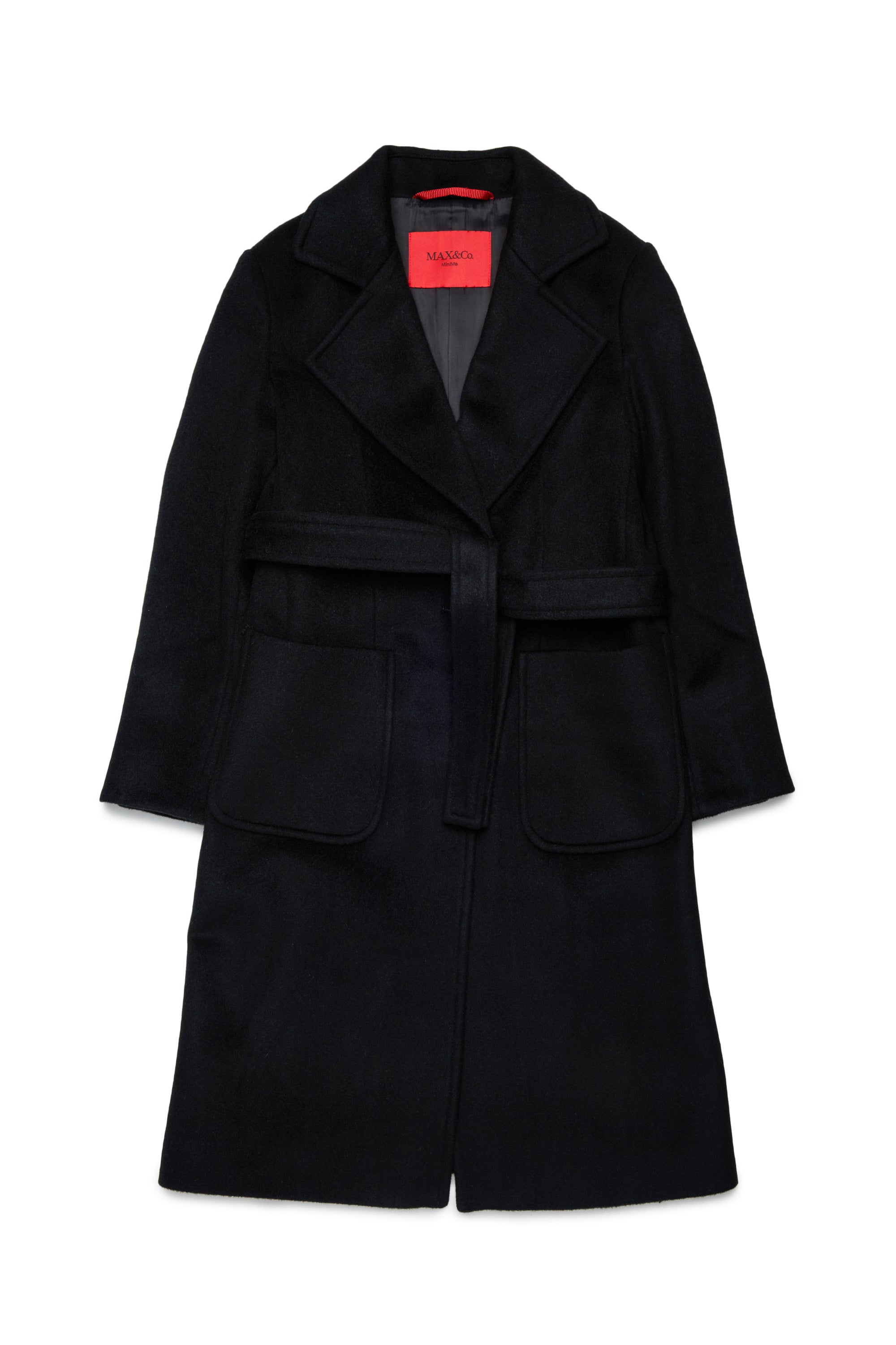 Cappotto in Lana Nero MX0001MX052 MX900 MAX&CO. KIDS 