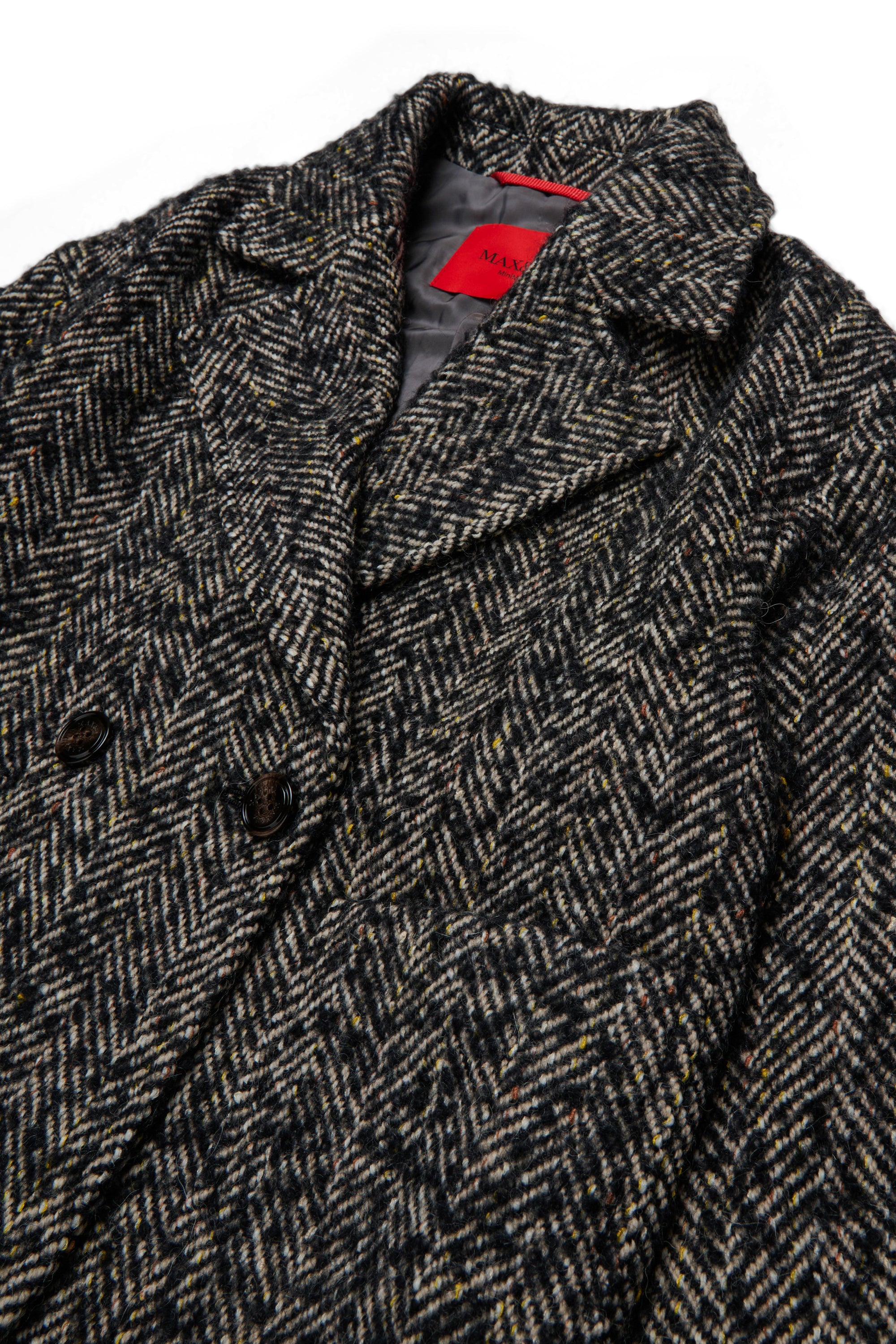 Cappotto in Lana Nero MX0440MX02N MX900 MAX&CO. KIDS 