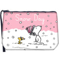 Pochette con Snoopy rosa
