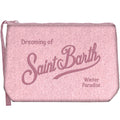 Pochette con logo rosa