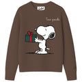 Maglioncino con Snoopy marrone