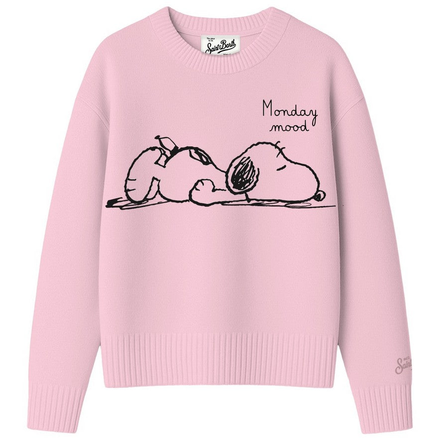 Maglioncino Tessa con Snoopy rosa TESS001 03933M MC2 SAINT BARTH 