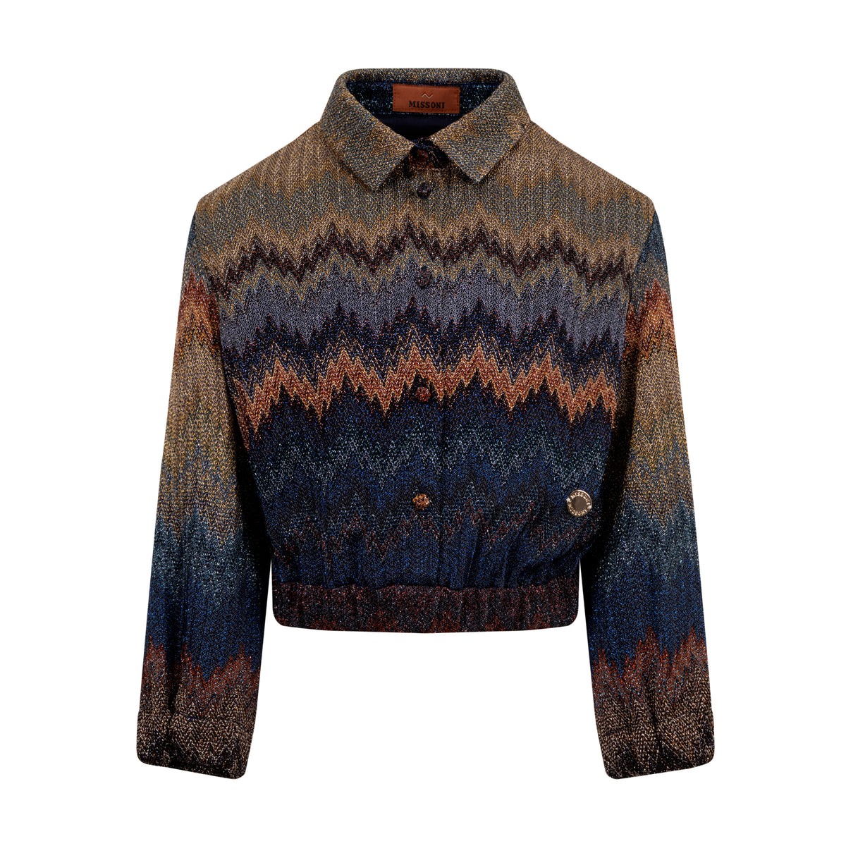 Camicia in maglia Blu MZ5A30Q0121 620MC MISSONI KIDS 