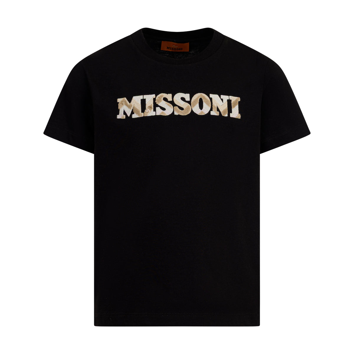 T-shirt Nero MZ8B01Z3672 930 MISSONI KIDS 