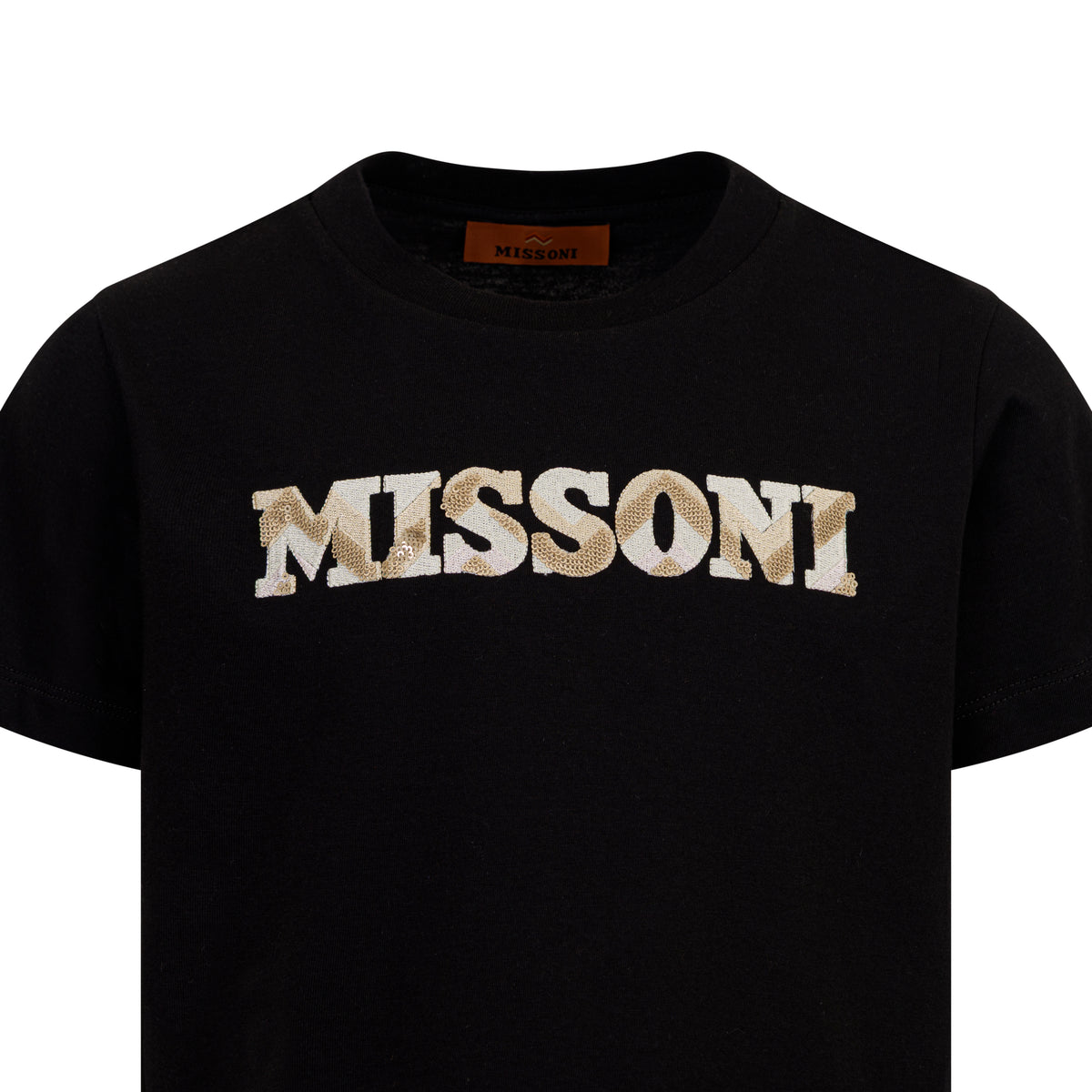 T-shirt Nero MZ8B01Z3672 930 MISSONI KIDS 