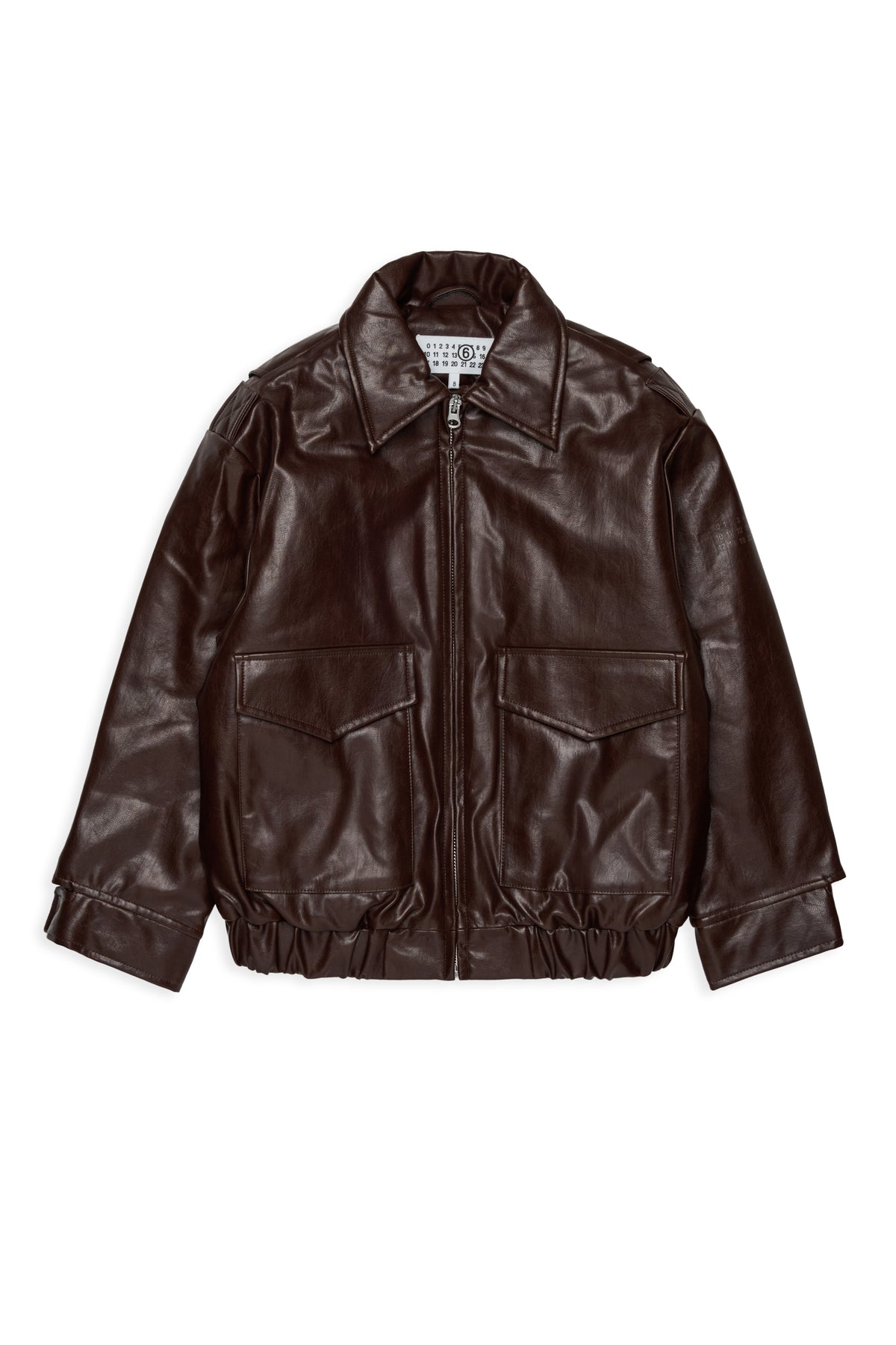 Giacca Seal Brown M61045MM08L M6713 MM6 MAISON MARGIELA KIDS 