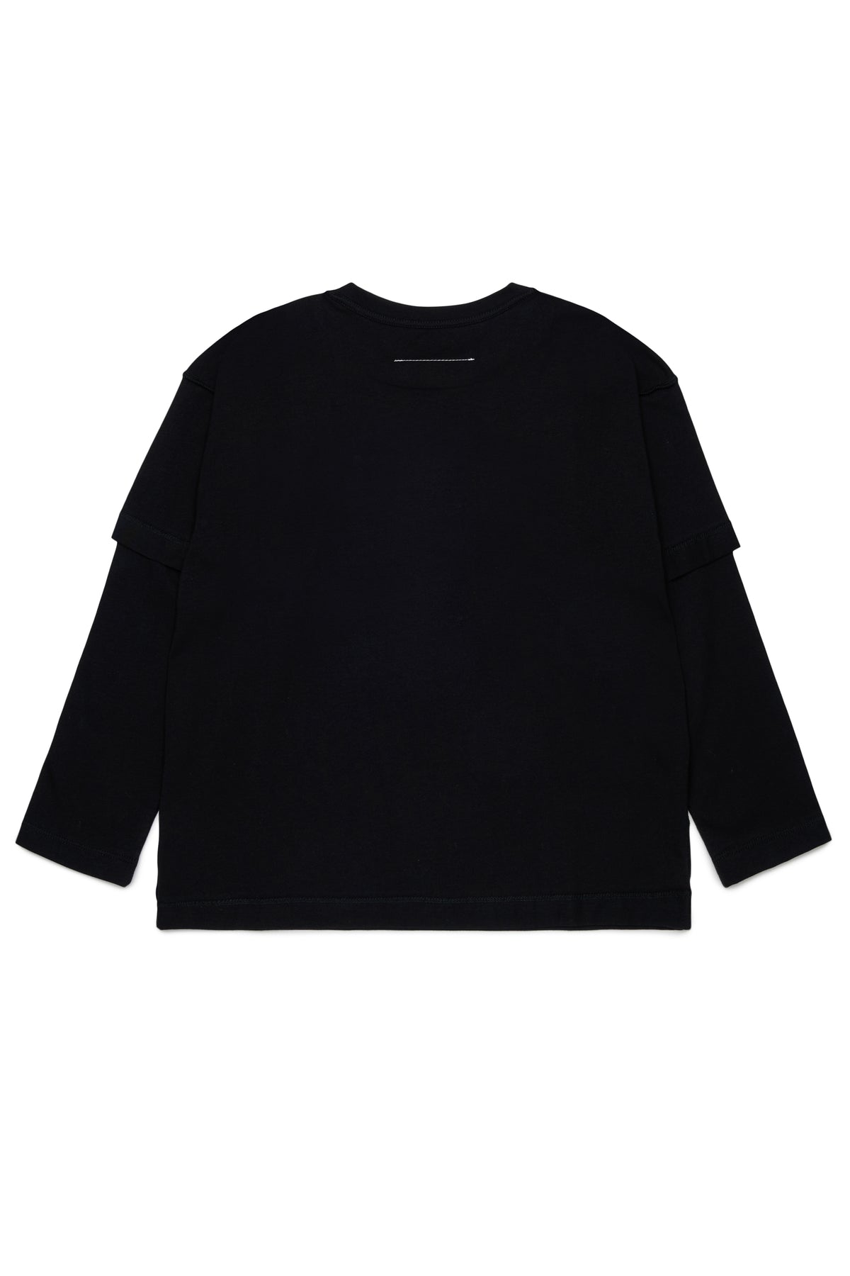 T-shirt Nero M61132MM04I M6900 MM6 MAISON MARGIELA KIDS 