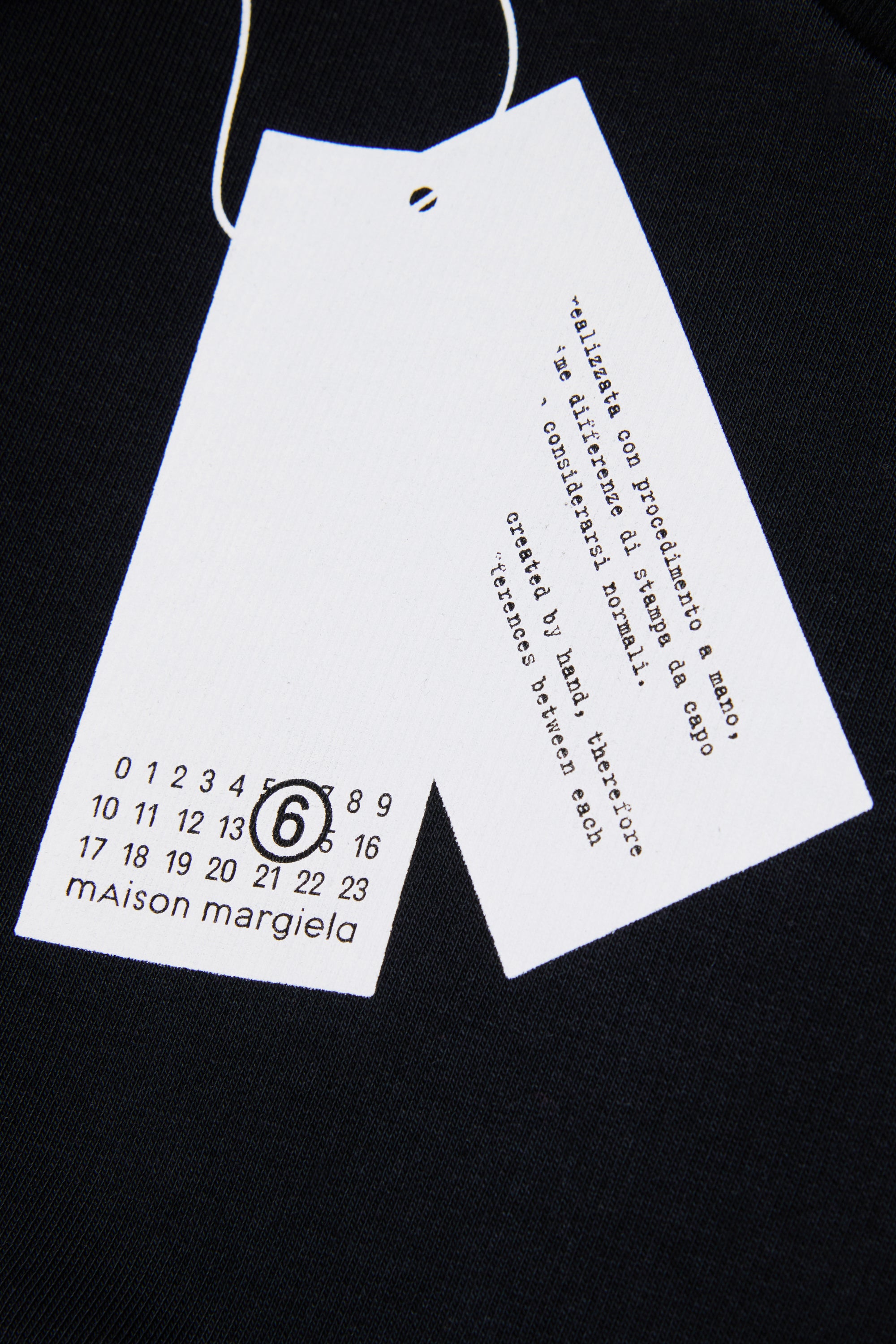 Felpa Nero M61157MM02X M6900 MM6 MAISON MARGIELA KIDS 