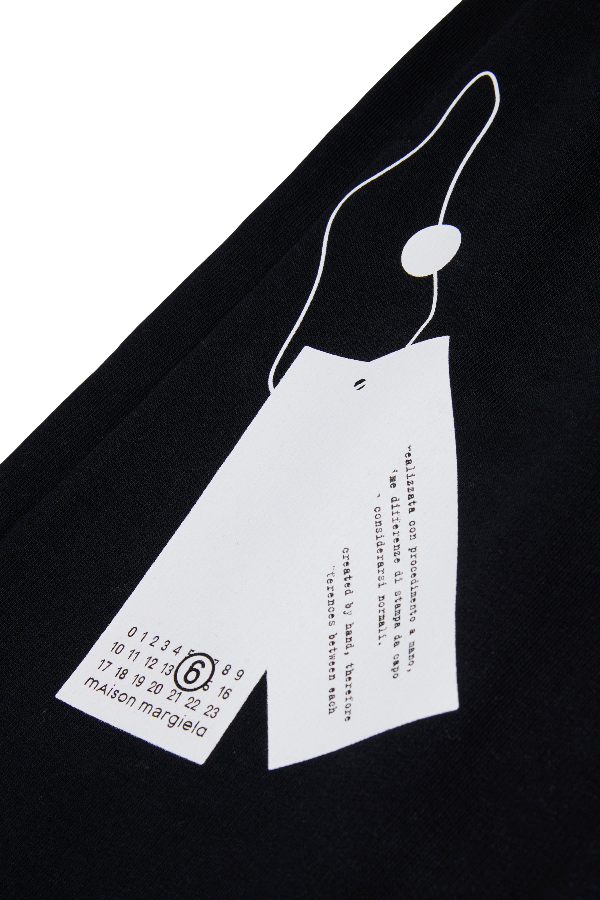Pantalone Nero M61158MM02X M6900 MM6 MAISON MARGIELA KIDS 