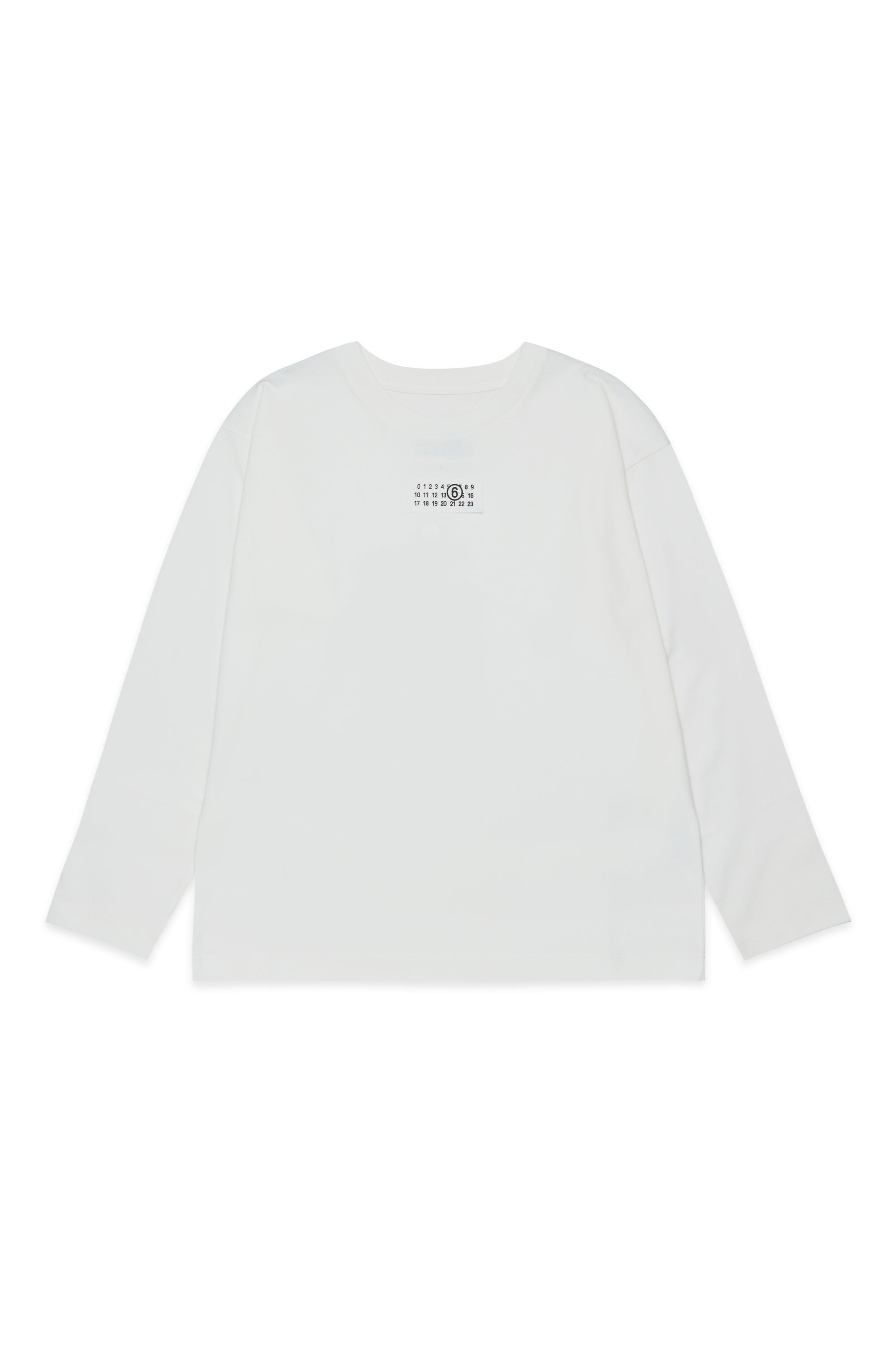 T-shirt Natural White M61164MM04I M6102 MM6 MAISON MARGIELA KIDS 