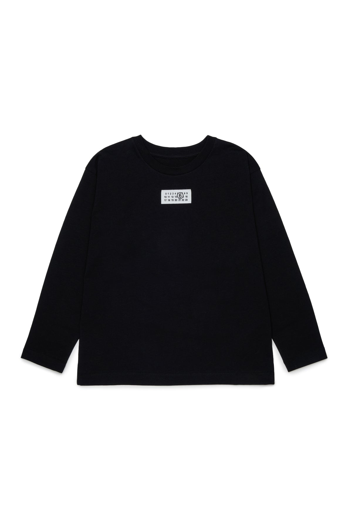 T-shirt Nero M61164MM04I M6900 MM6 MAISON MARGIELA KIDS 