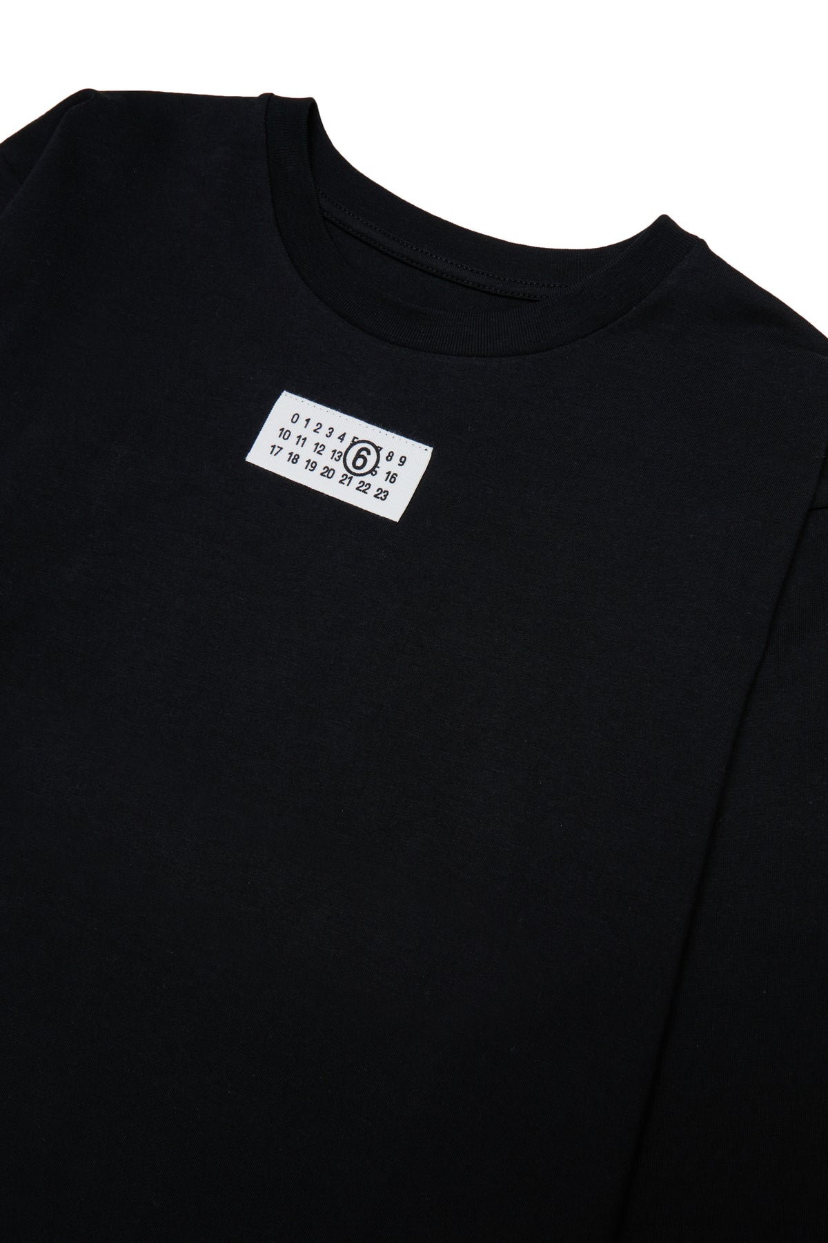 T-shirt Nero M61164MM04I M6900 MM6 MAISON MARGIELA KIDS 