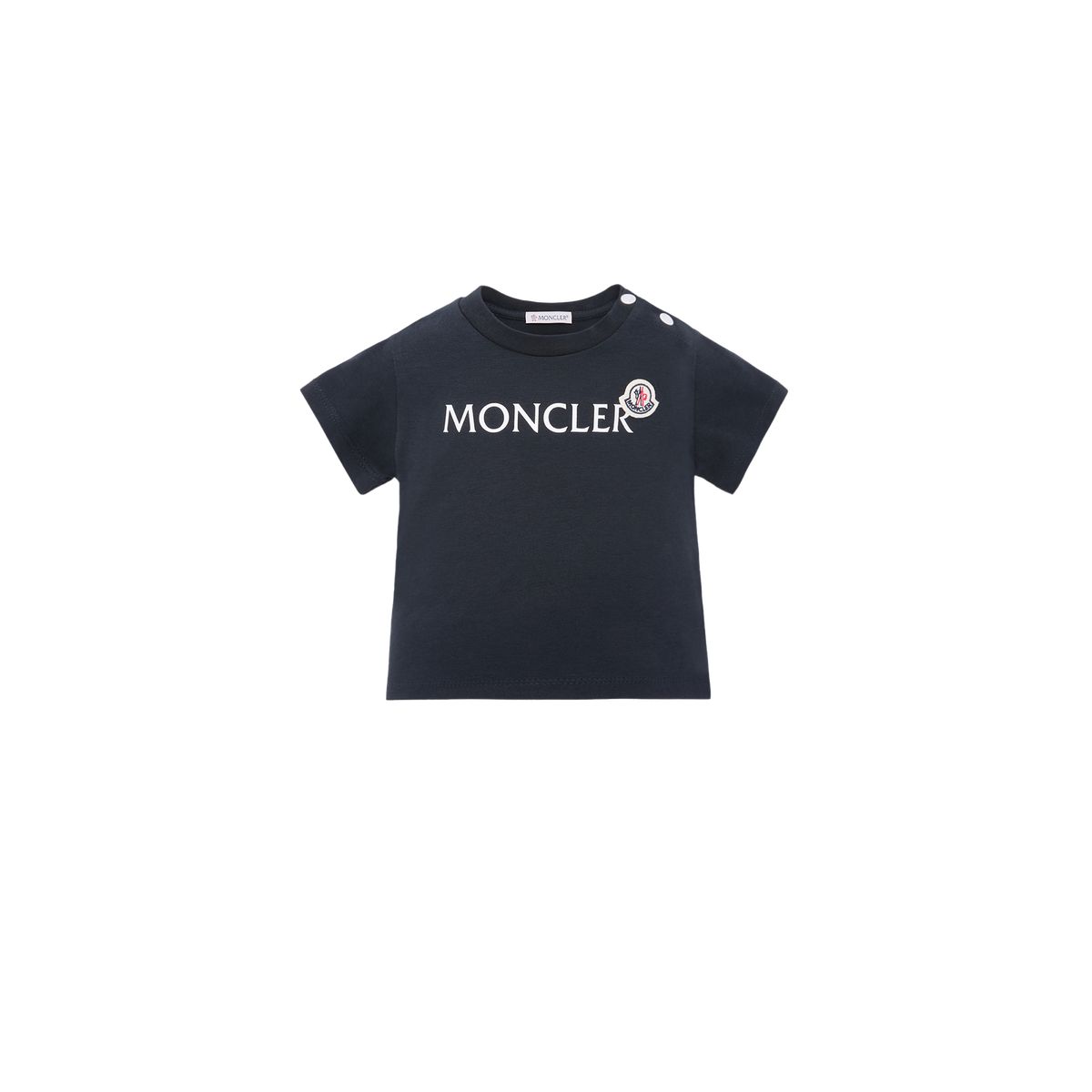 Ss T-Shirt Navy L29518C0000889AUM 778 MONCLER KIDS 