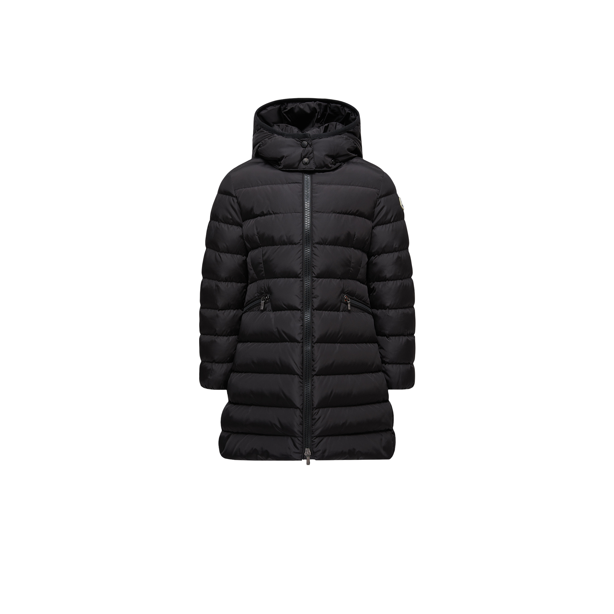 Charpal Long Coat Black L29541C5021054155 999 MONCLER KIDS 