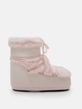 Stivaletti Icon Low a pelo rosa