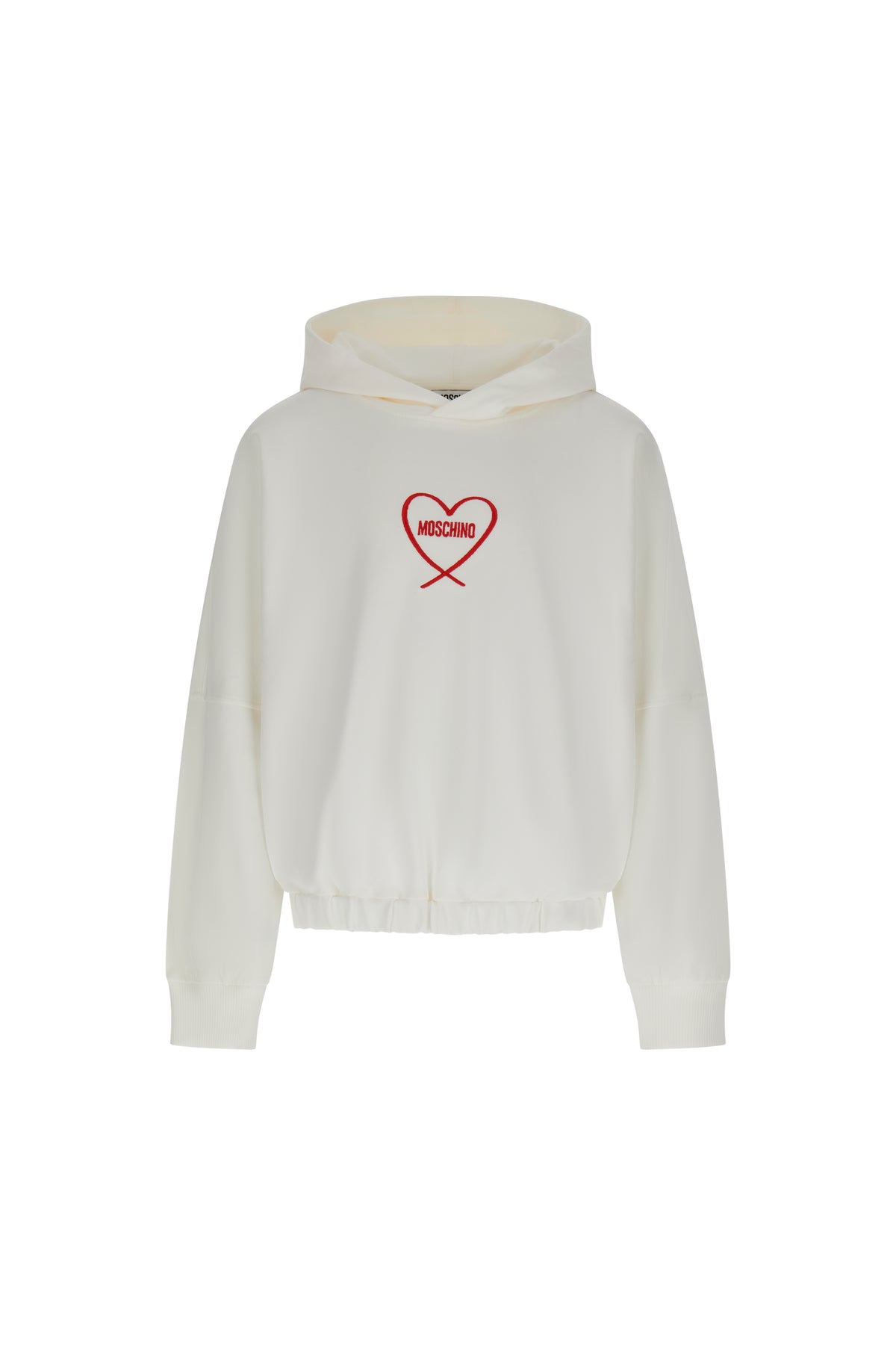 Felpa c/cappuccio Cloud HDF06ZLDA63 10063 MOSCHINO KIDS 