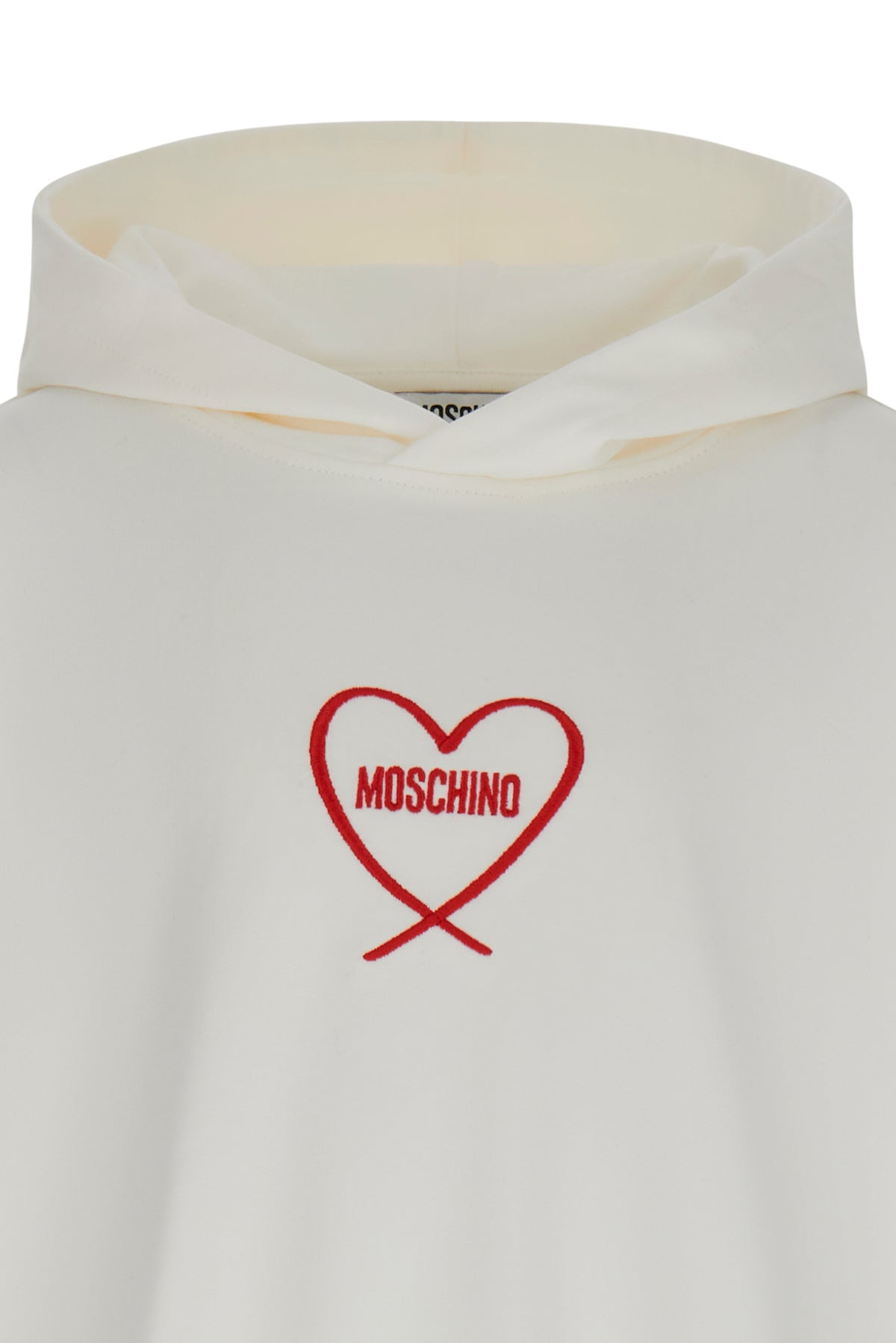 Felpa c/cappuccio Cloud HDF06ZLDA63 10063 MOSCHINO KIDS 