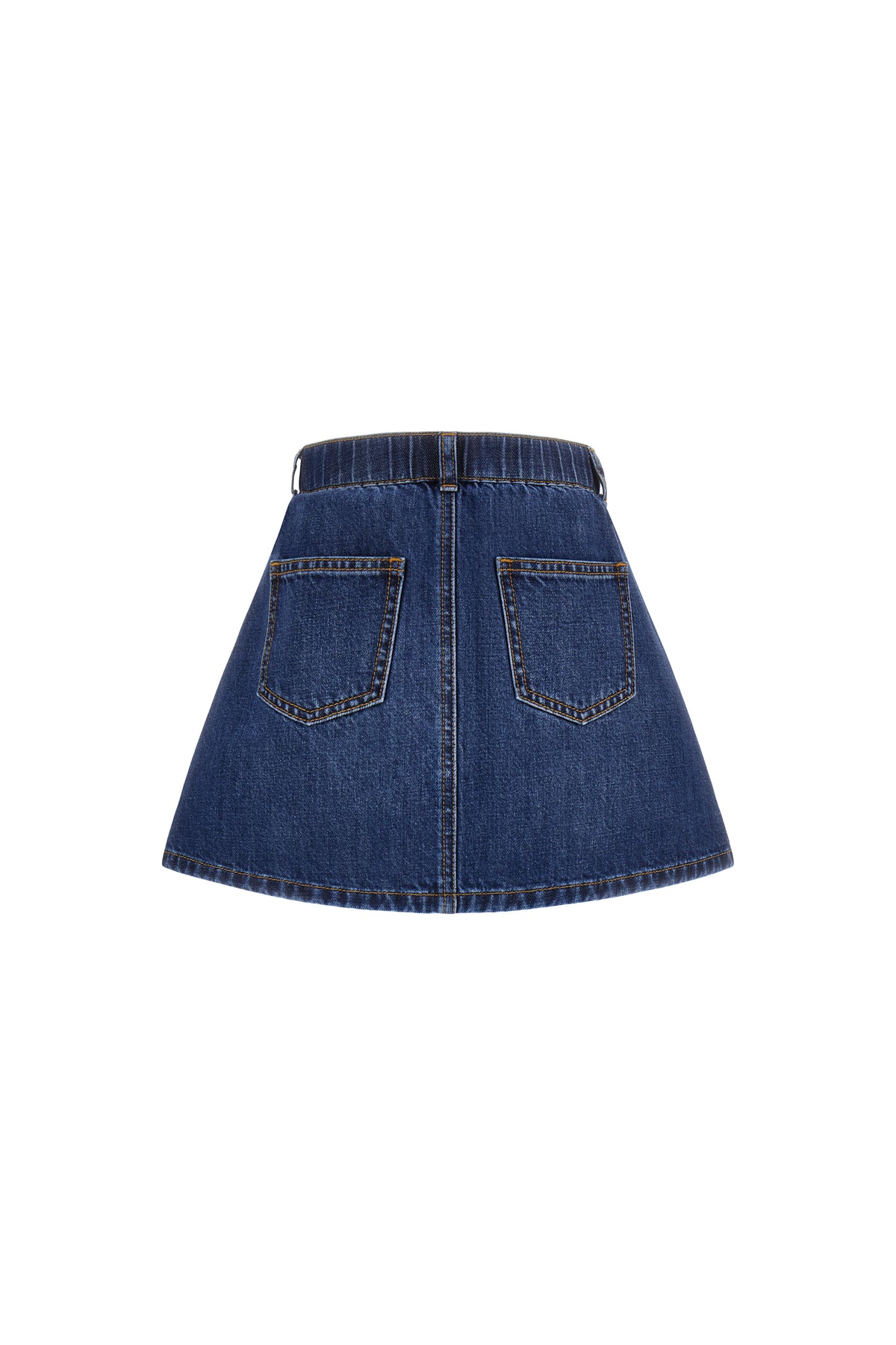 Gonna corta Ocean blue HDJ04BL0E49 41047 MOSCHINO KIDS 