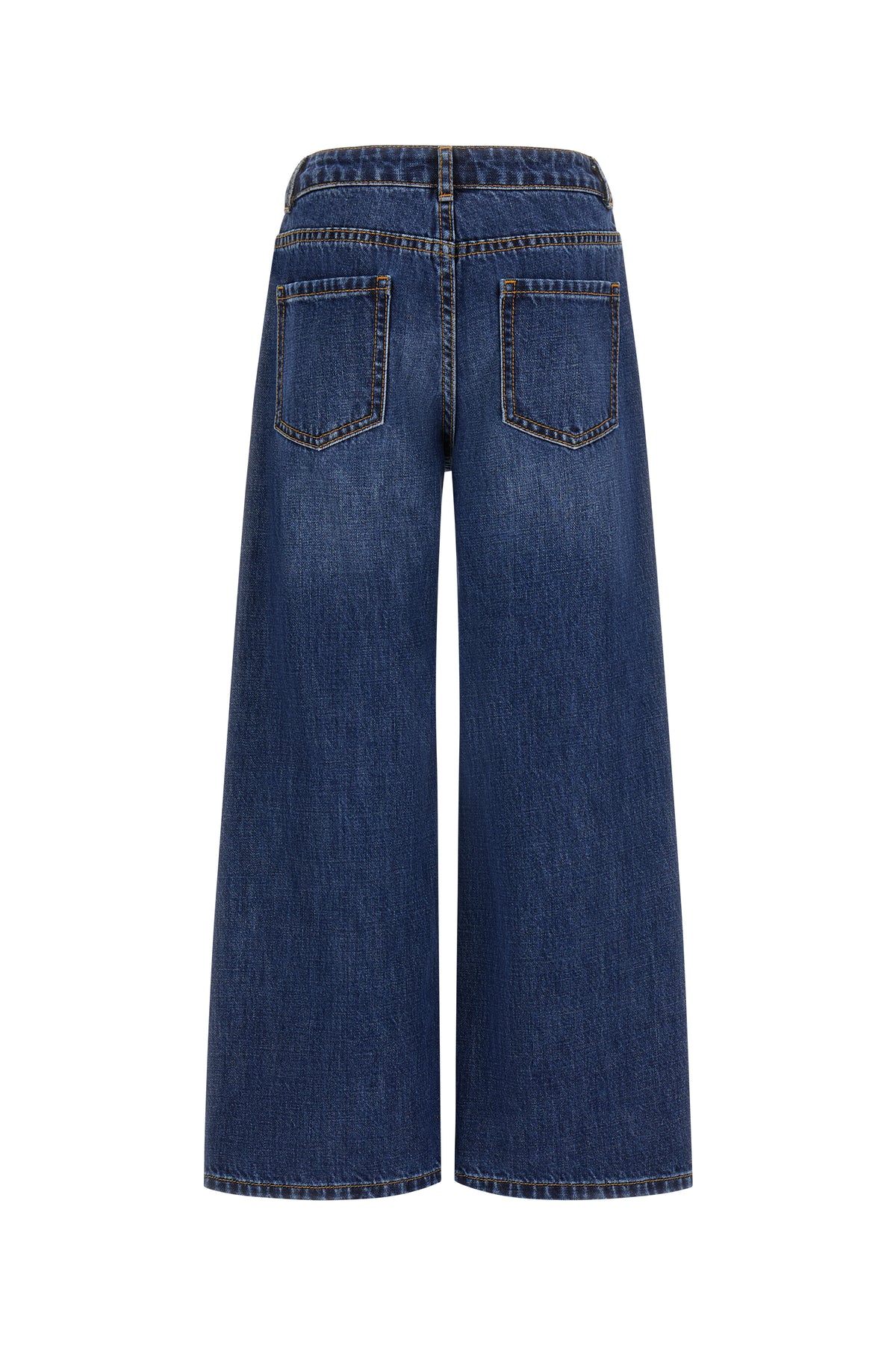 Pant.lungo denim Ocean blue HDP078L0E49 41047 MOSCHINO KIDS 