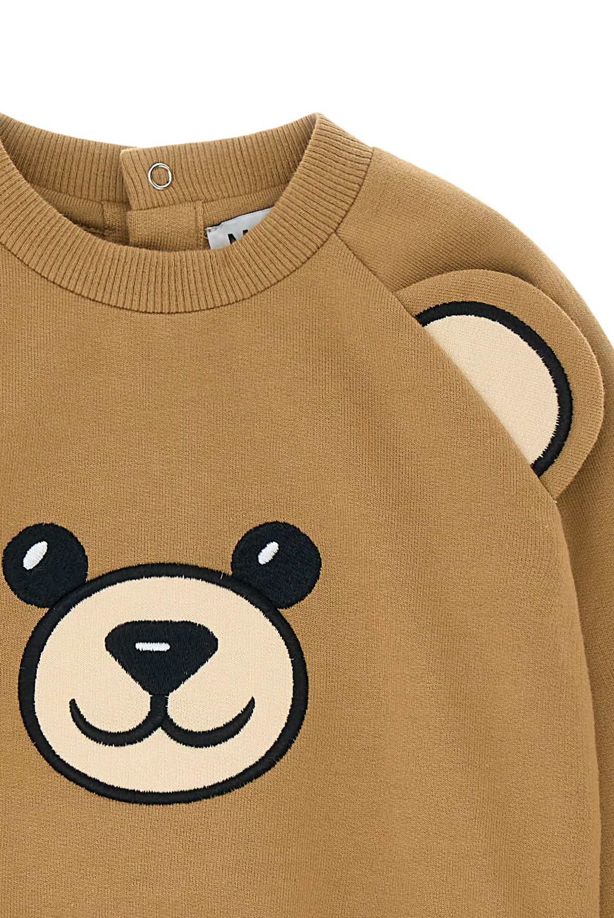 Girocollo m/l Bear brown MUF06GLCA93 20351 MOSCHINO KIDS 