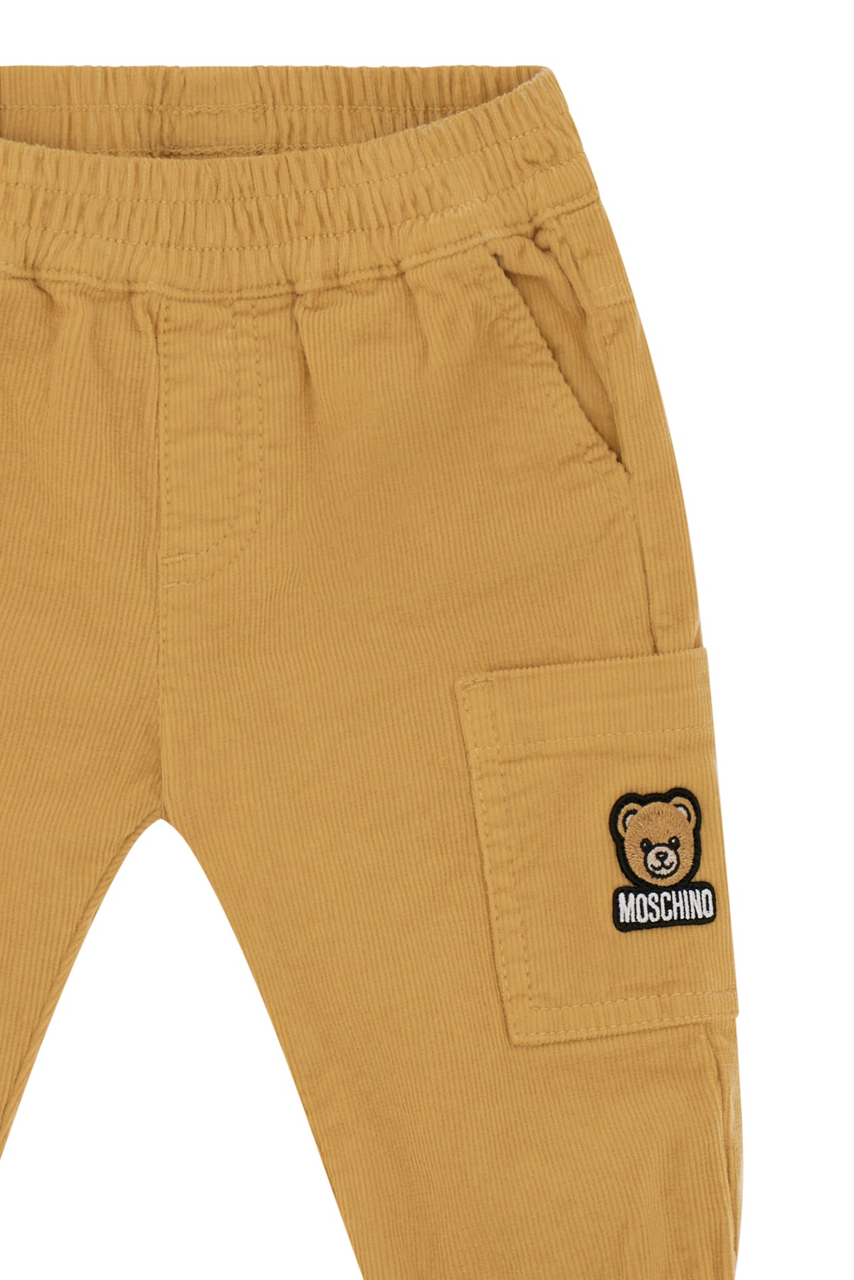 Pantalone lungo Bear brown MUP060LVC02 20351 MOSCHINO KIDS 