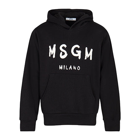 Hoodie  Unisex Nero F6MSJUHS011 110 MSGM KIDS 