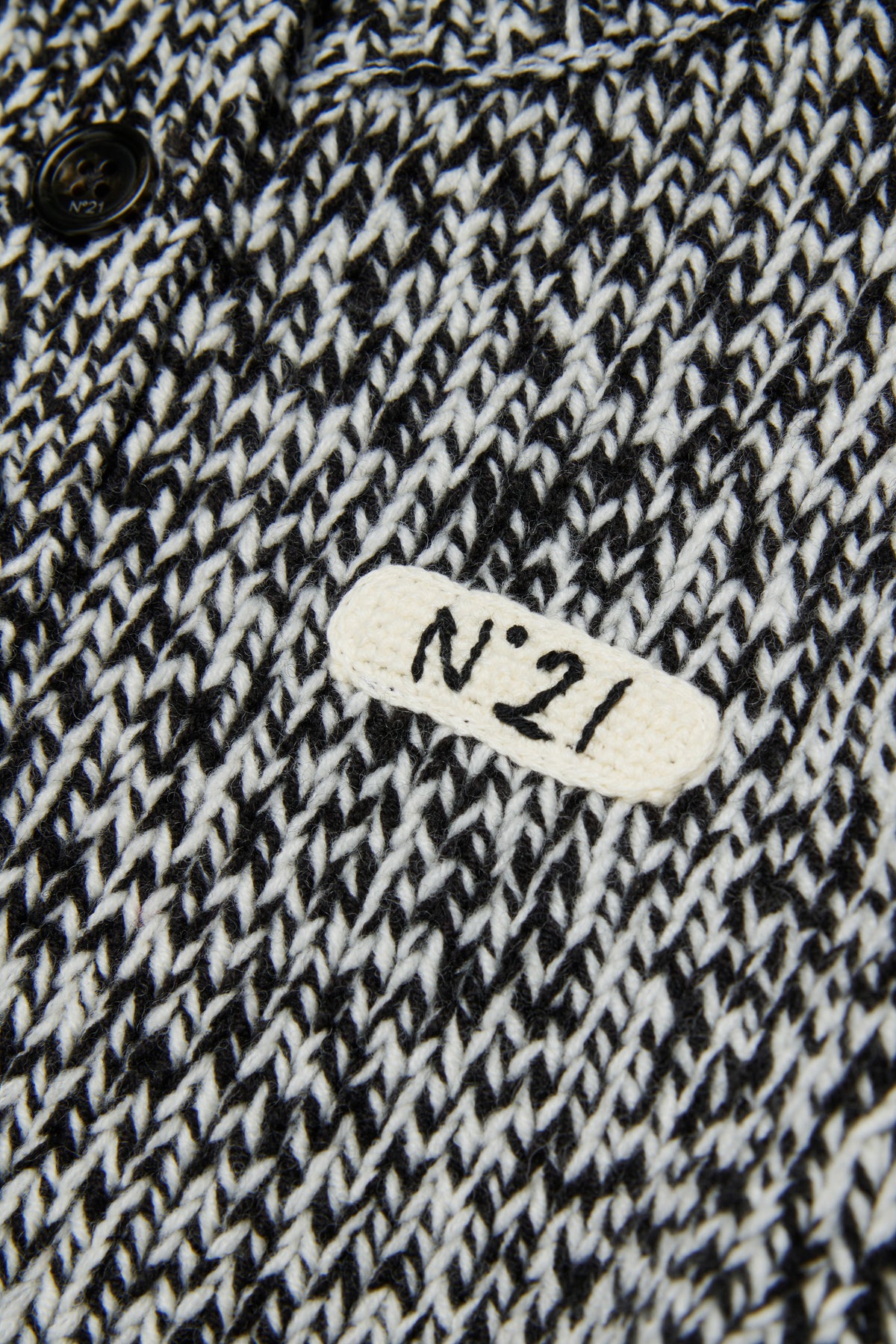 Maglione in Lana Nero N210DNN0545 0N900 N21 KIDS 