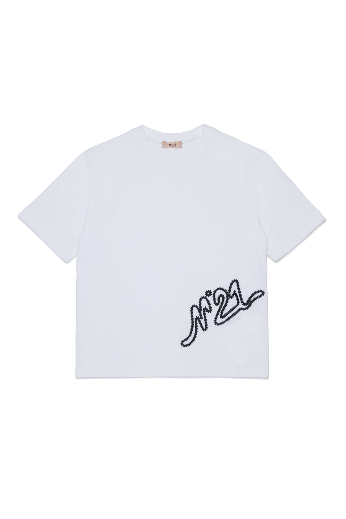 T-shirt Bianco N210F6N0199 0N100 N21 KIDS 
