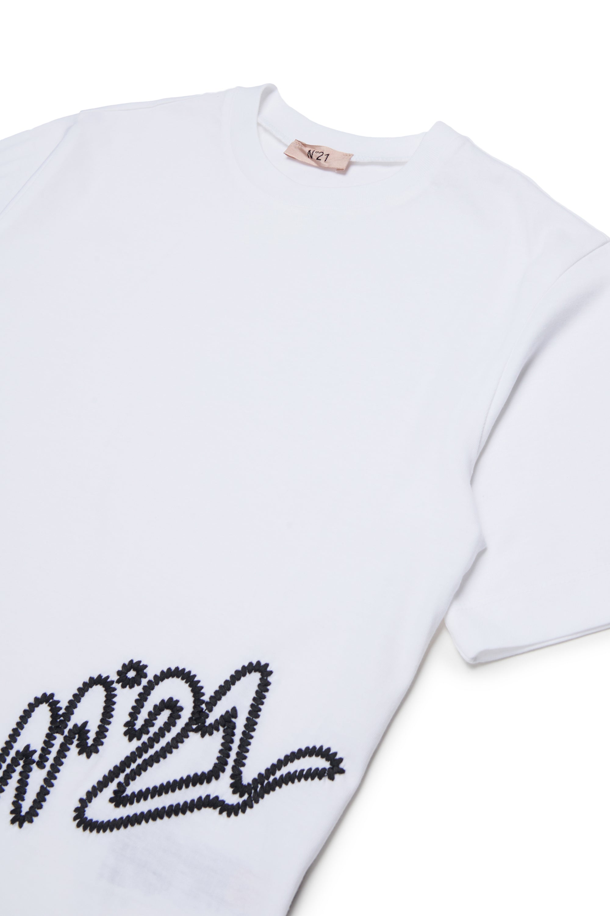 T-shirt Bianco N210F6N0199 0N100 N21 KIDS 