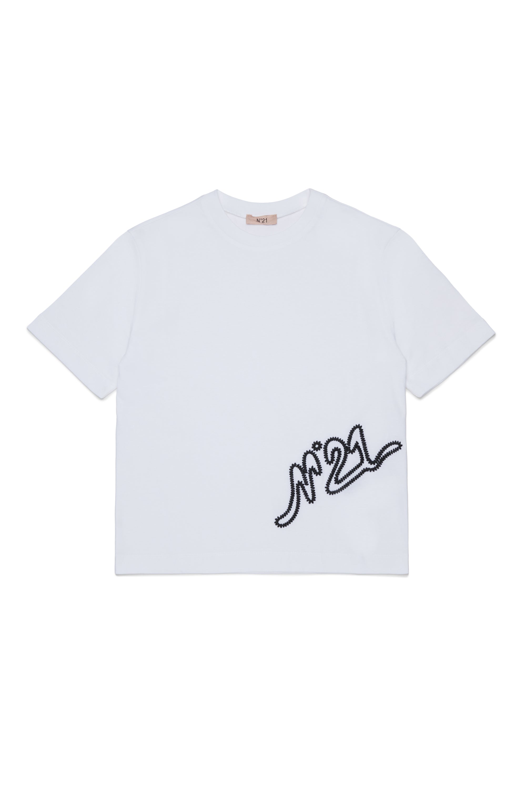 T-shirt Bianco N210F6N0199 0N100 N21 KIDS 