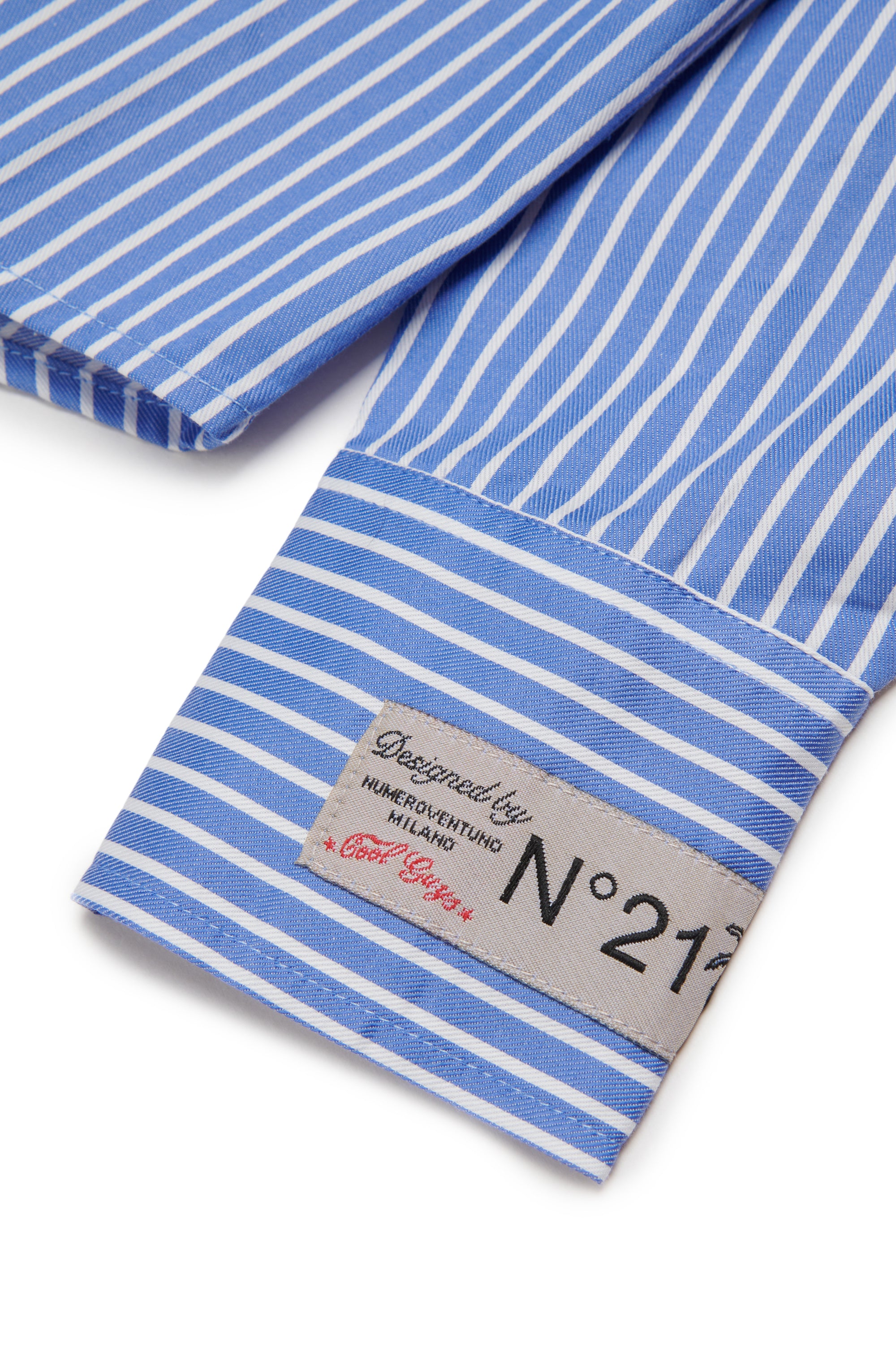 Camicia Light Blue+White N210FDN0518 0N809 N21 KIDS 