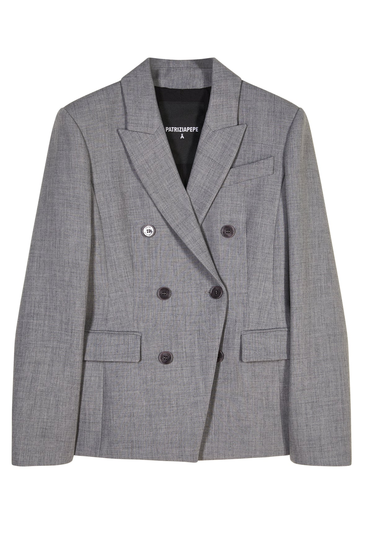 Giacca Gray Melange 2S0044C0273 S800 PATRIZIA PEPE 