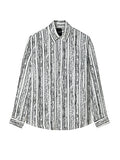 Camicia White&Black Lines