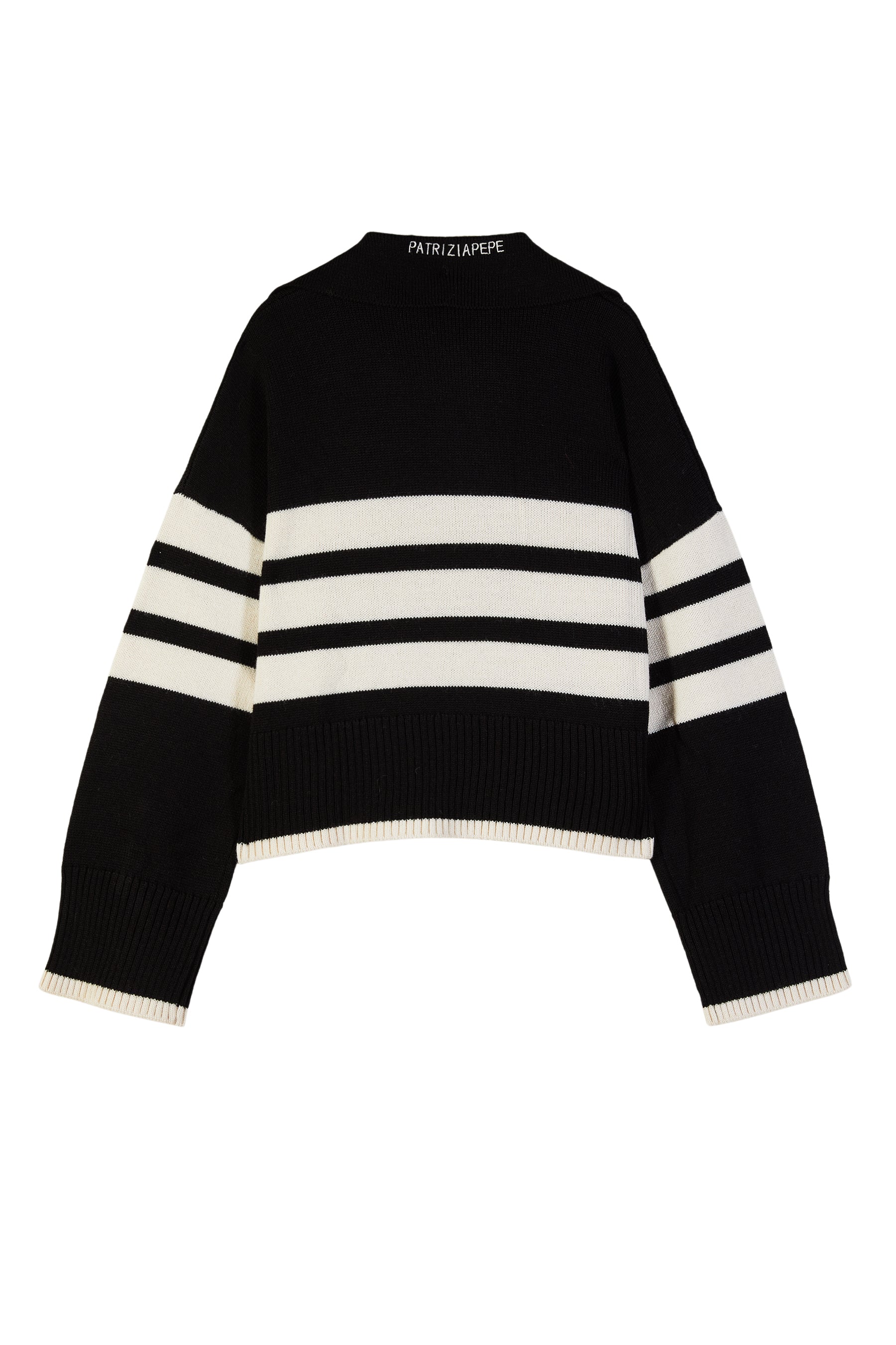 Maglia NERO/BIANCO 8K0086K282 J518 PATRIZIA PEPE 