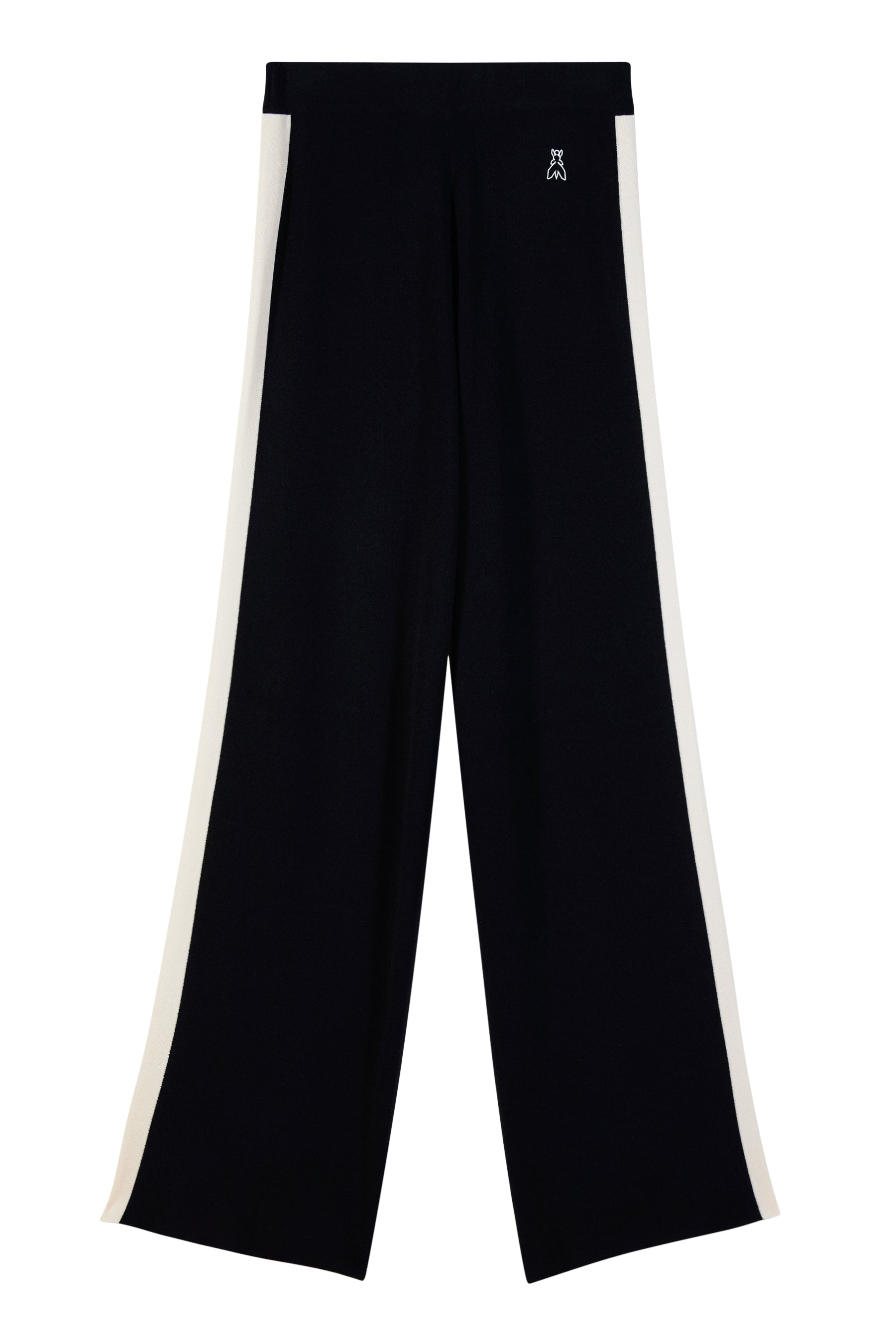 Pantaloni NERO/WOOLY WHITE 8P0351KK000 J516 PATRIZIA PEPE 