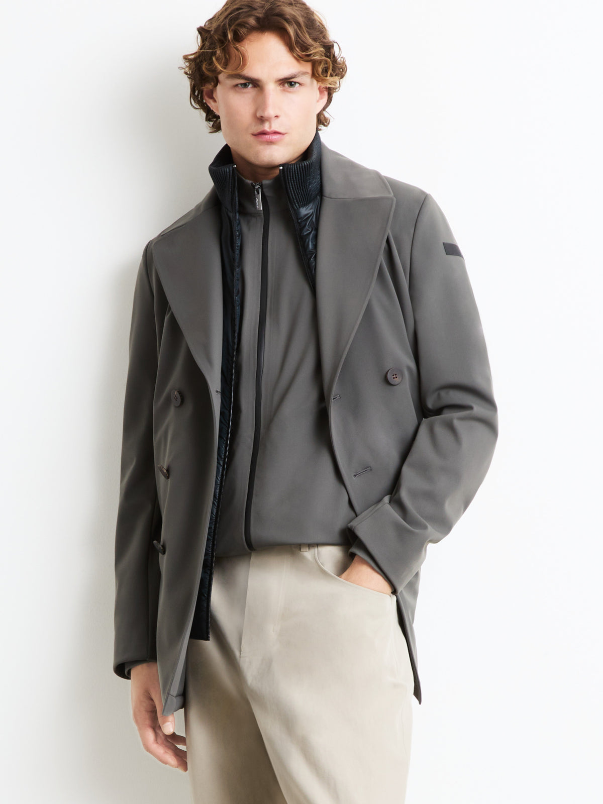 Surflex winter soft touch thermo peacoat jkt W26046 12 RRD 