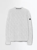 Velvet rhombus round knit