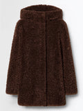Lamb  hood wom jkt