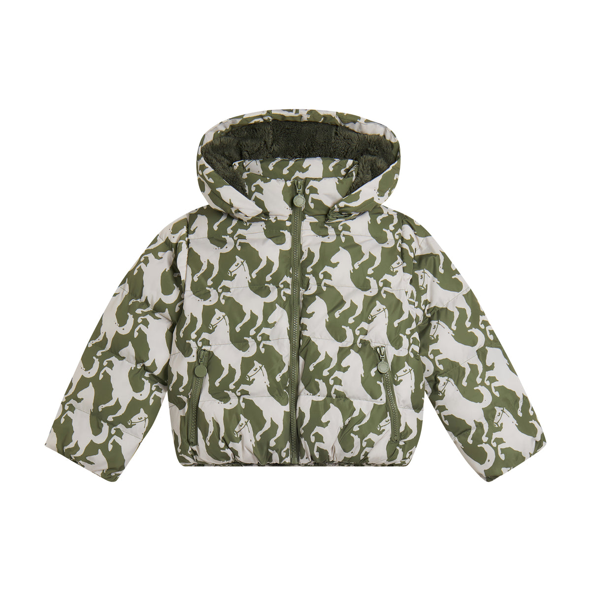 Piumino Verde TZ2B57Z3936 70GAV STELLA MCCARTNEY KIDS 