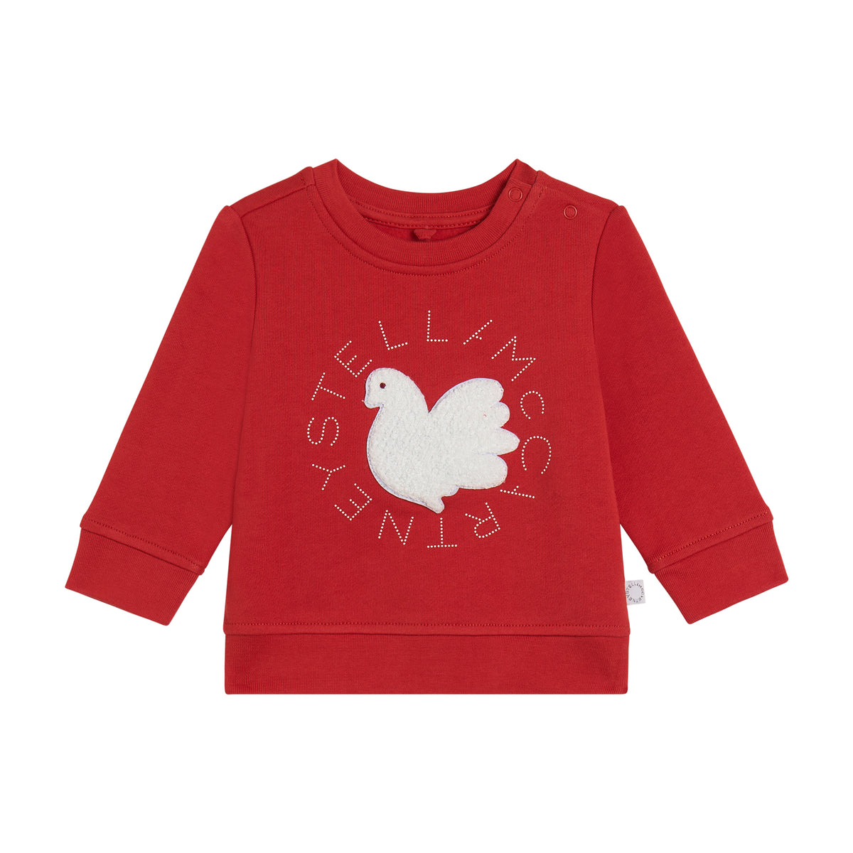 Felpa Rosso TZ4000Z3059 411 STELLA MCCARTNEY KIDS 
