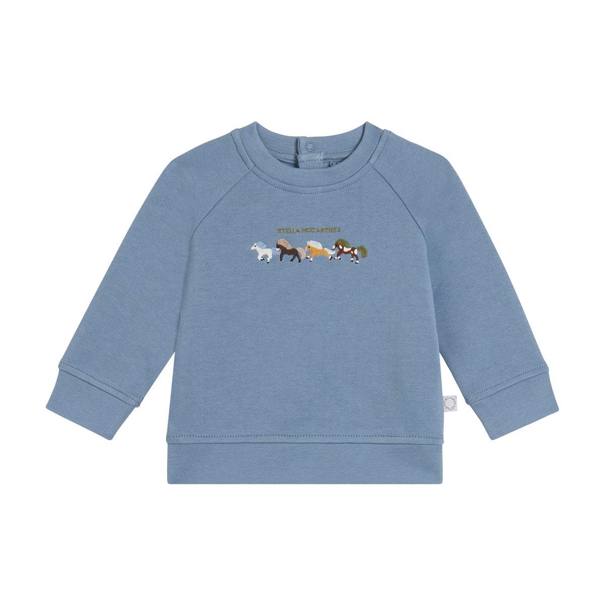 Felpa Blu Avio TZ4330Z3059 643 STELLA MCCARTNEY KIDS 
