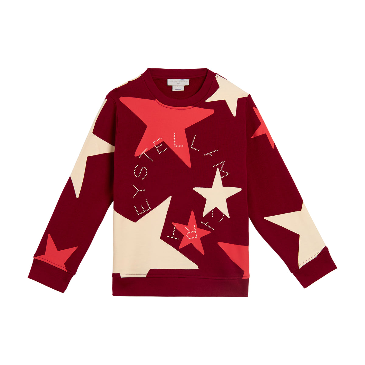 Felpa Bordeaux TZ4A20Z3886 416MC STELLA MCCARTNEY KIDS 