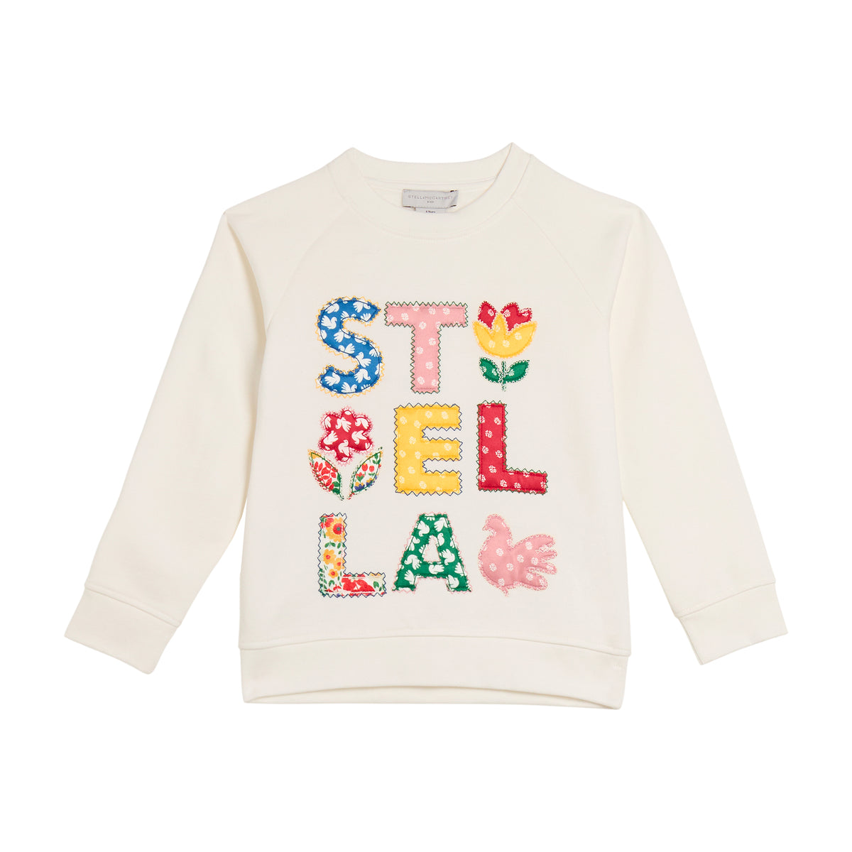 Felpa Avorio TZ4A40Z3059 101 STELLA MCCARTNEY KIDS 